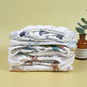 Cotton Crib Pad Cover <strong>Baby</strong> Crib Fitted <strong>Cot</strong> Sheet <strong>Baby</strong> Sleeping Bassinet Sheet Newborn Waterproof Mattress For <strong>Baby</strong> - Product Image 2