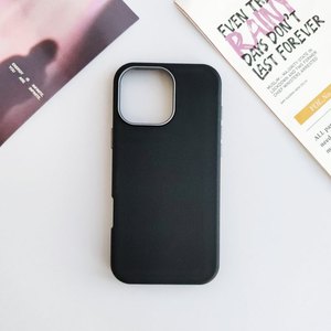 Leather <strong>Tpu</strong> Silicone Magnetic <strong>Soft</strong> Matte Wholesale Shockproof Luxury Pu Back <strong>Color</strong> Liquid New Custom Hot Frame Mobile Phone <strong>Case</strong> - Product Image 2