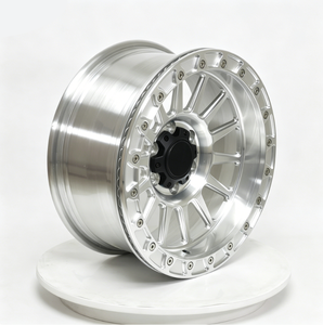 ล้อฟอร์จ Beadlock ขอบ 17 18 19 20 นิ้ว ชุบโครเมียม ขัดเงา ขอบลึก 5x114.3 5x120 สำหรับ 350Z G35 RX7 - Product Image 1