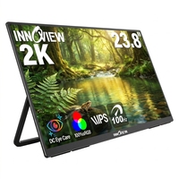 Moniteur externe pour ordinateur portable de 23,8 pouces, 2560X1440 2K QHD 100Hz, écran IPS mat pour Macbook, PS4, PS5, Switch, Xbox