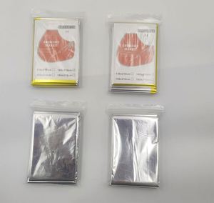 Couverture Thermique Compacte d'Urgence en Mylar Argenté pour Extérieur, Équipement de Survie pour Kits de Premiers Secours et Catastrophes Naturelles - Product Image 3