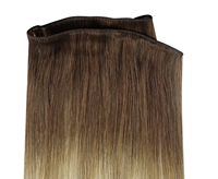 Extensions de cheveux humains en gros pour salon, double trame, cheveux vierges Remy européens russes, tissage invisible sans couture, fournisseur