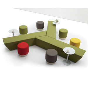 Contemporáneo moderno área pública muebles de salón italiano lujoso salón Oficina modular sofá seccional conjunto - Product Image 4