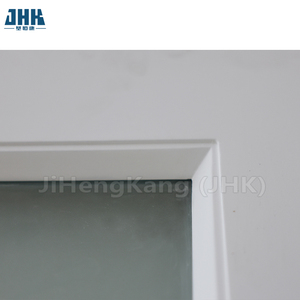 Porte en verre pour intérieur de haute qualité, modèle JHK-G11, vitre trempée givrée blanche, 1 panneau, rainurage en V, confort optimal. - Product Image 3