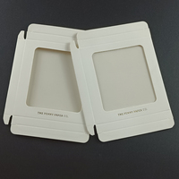 Boîte d'emballage blanche personnalisée pour carton avec fenêtre transparente Boîte d'emballage en papier