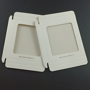 Hộp bao bì Thẻ trắng tùy chỉnh với hộp bao bì giấy cửa sổ trong suốt - Product Image 2