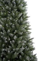 Árbol de Navidad Artificial Verde de Plástico Personalizado Treesmas de 100 Pulgadas con 1150 Luces, 1927 Puntas de PVC, Uso Interior/Exterior, Soporte Metálico Pequeño