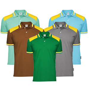 Polo uni à manches courtes, coupe classique, chemise décontractée à col pour hommes et femmes - Product Image 4