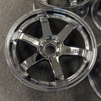 Rines Forjados Monobloque de 6 Radios con Acabado Espejo 6061-T6, 5x112 5x120, 18 19 20 21 22 Pulgadas, para BMW M3 M4 Tesla Model Y