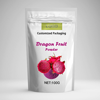 Gedroogd rode drakenfruitpoeder, voedingskwaliteit, rode pitaya fruitpoeder voor dranken