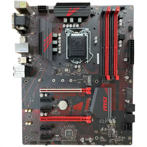 Carte mère de jeu pour ordinateur de bureau MSI Z370 GAMING PLUS, overclocking DDR4 7700K - Product Image 2