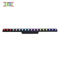 XJ 18 3*3 Segment-gesteuerte Lange Wandwaschleuchte 18*10W RGBW 4in1 DMX Pferdelauf-Effekt CRI 80 Aluminium Bühnenbeleuchtung