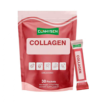Supplément de Super Collagène de Haute Qualité, Poudre de Collagène Hydrolysé avec Vitamine C, Poudre de Collagène Buvable OEM pour la Peau