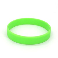 Einfarbige Blanko-Sport-Silikonarmbänder zur Gruppenunterscheidung Erwachsenen-Armbänder Silikon-Handringe