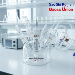 Cellule d'électrolyse traditionnelle à 5 ports de la série C004, équipement de <span class=keywords><strong>test</strong></span> électrochimique - Product Image 4