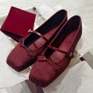 Zapatos Planos Elegantes para Mujer, Zapatos Planos de Punta Cuadrada con Lazo, Zapatos Mary Jane para Mujer, Zapatos de Moda Casual para Caminar - Product Image 2