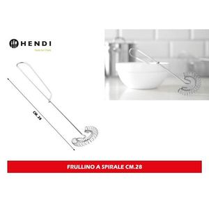 Fouet en spirale de 28 cm, outil de cuisine spécialisé - Product Image 1