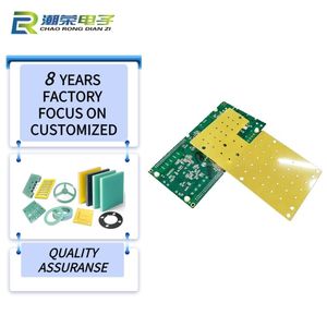 <span class=keywords><strong>Plaque</strong></span> <span class=keywords><strong>en</strong></span> fibre de verre époxy FR4 découpée sur mesure par CNC, ignifuge, résistante aux hautes températures, isolation pour transformateur - Product Image 1