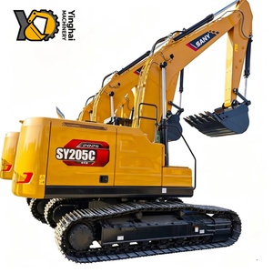 Brand new Sany SY205C 20-ton excavator for sale in China. High-quality Sany 205, 215, and 235 excavators available for sale - Product Image 1