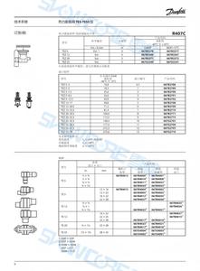 Vanne d'expansion <span class=keywords><strong>Danfoss</strong></span> / Sonde de pression / Tête de commande - TEN20 067B3292, TEN55 067G3222 pour système de réfrigération CVC R134A - Product Image 5
