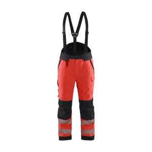 BLAKLADER - 187519775599XXXLS Pantalones de invierno Hi-Vis Rojo/Negro-EAN 7330509864937 ROPA DE TRABAJO DE 2017 - Product Image 1