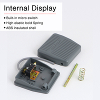 Botón de Pánico de Alta Calidad con Carcasa Ignífuga de ABS, Pedal, 12 V CC, Certificado CE para Sistemas de Alarma