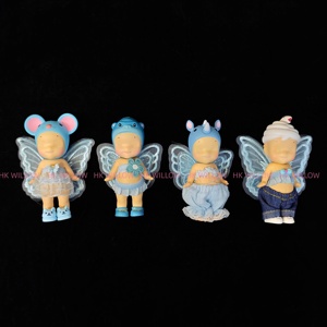 Ensemble de vêtements Sonny Angel à prix réduit : jeans, robe, jupe, mini-vêtements, accessoires DIY Sonny Angel, pantalon fait main, tenue, vente en gros - Product Image 4