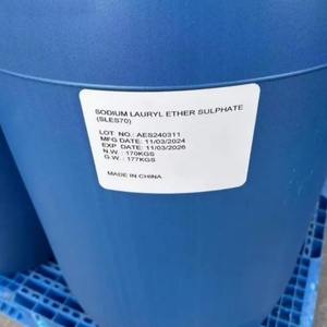 โซเดียมลอริลอีเทอร์ซัลเฟต (SLES) N70 จากจีน วัตถุดิบเครื่องสำอางชนิดผงและของเหลว สำหรับดูแลเส้นผม AES ความเข้มข้น 70% - Product Image 5