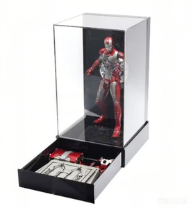 Vitrina de Acrílico Transparente Personalizada de Fábrica XFL, Caja de Almacenamiento Transparente Premium para Figuras Coleccionables de Anime - Product Image 4