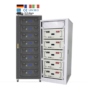 แบตเตอรี่ลิเธียมโซลาร์ไฮบริดแบบติดตั้งบนแร็ค 400V Lifepo4 แรงดันสูง 25-70kW 25-60kVA IP65 ลดราคาพิเศษ - Product Image 1