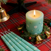 Quadratische Farbverlauf-Form Moderne Aromatherapie-Kerze Oster-Geschenk Natürliches Sojawachs Handgemacht Umweltfreundlich Langbrennend Schlafzimmer