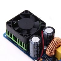 Modulateur PWM avec ventilateur Mono Audio IRFB31N20 31A Courant 200V Numérique 500W IRS2092S Classe D Amplificateur Hi-Fi Classe D