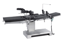 Table d'opération chirurgicale électrique hydraulique Hochey DST-IIID avec glissière de 300 mm, capacité de charge de 320 kg et support en C pour radiographie