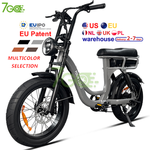 US EU NL UK PL almacén 48V 750W ciclo eléctrico 7 velocidades 20 pulgadas freno hidráulico eléctrico suciedad montaña mini <span class=keywords><strong>bicicleta</strong></span> - Product Image 1