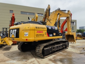 รถขุดตีนตะขาบ Caterpillar 345D มือสอง นำเข้าจากญี่ปุ่นแท้ รุ่น CAT 345D ระบบไฮดรอลิก - Product Image 5