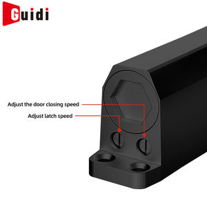 Ferme-porte commercial Guidi Hydraulics en alliage d'aluminium, design moderne, deux sections, contrôle de vitesse réglable, maintien ouvert <span class=keywords><strong>moyen</strong></span> - Product Image 3