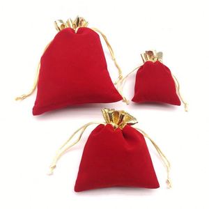 Velvet Cloth Drawstring Storage Pouch Large <b>Easter</b> Candy Gift Packaging Bag With logo - Product Image 5