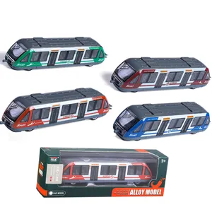 2024 Sản Phẩm Mới Đa-Các Loại Diecast Kim Loại Mô Hình Hợp Kim Trở Lại Xe Buýt Tốc Độ Cao Đường Sắt Đồ Chơi Cho Trẻ Em Quà Tặng Juguetes Para Los ninos