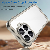 Étui transparent Frofile pour Xiaomi 17T Pro 17 Pro Max 15T 15 Ultra 13T, pare-chocs en TPU, protection de qualité militaire, coque arrière transparente