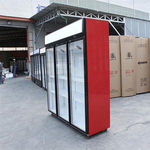 Réfrigérateur à boissons à trois portes, refroidisseur vertical à air, refroidisseur de boissons, réfrigérateur à boissons froides à vendre - Product Image 4
