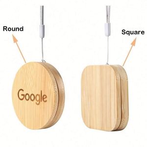 Câble USB en bois écologique en gros |   Cadeaux technologiques promotionnels personnalisés et durables avec logo |   Câble biodégradable pour les entreprises - Product Image 5