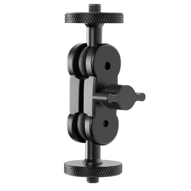 Medarig Aluminum Magic Arm 360 Dual Ball Head 1/4" Screw Waterproof Lightweight Universal Camera Cameras/Monitors/Microphones