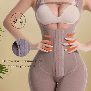 2024 Gaines colombiennes en gros Sol Beauty pour femmes post-partum, body gainant respirant à maintien ferme pour le ventre et rehausseur de fesses - Product Image 4
