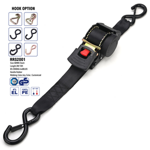 Snelkoppeling Ratel Vastbinden Riem 10ft X 2in Auto Intrekbare Ratelband - Product Image 1