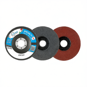 Disques de ponçage non tissés Fervi 115 mm, disques à lamelles spécialisés sans fer pour la finition - Product Image 2