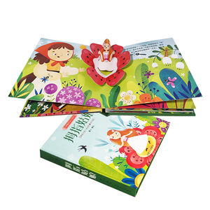 Impresión de diseño de libro emergente personalizado para libros educativos para niños <span class=keywords><strong>con</strong></span> libro de <span class=keywords><strong>cuentos</strong></span> emergente personalizado - Product Image 1