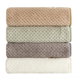 Toalla Ligera de Secado Rápido para Hombre y Mujer, Suave y Absorbente, con Patrón Liso y Técnica de Tejido, para Uso en Casa, Gimnasio y Ducha, Venta al Por Mayor - Product Image 1