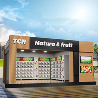 TCN – Distributeur Automatique de salade, Distributeur Automatique de nourriture fraîche