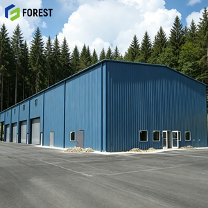 Edificio Modular de Acero Estructural Pre-fabricado de Alta Resistencia y Gran Altura Libre para Depósito Logístico Industrial Pesado - Product Image 1