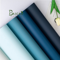 Matériel d'emballage, papier d'emballage pour fleurs, papier d'emballage bicolore pour boîte